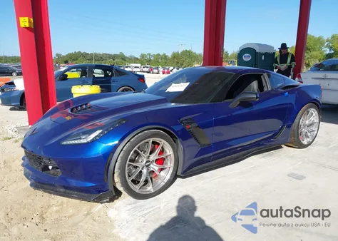 2017 Chevrolet Corvette Z06 из США, поврежденный, VIN 1G1YN2D65H5603841